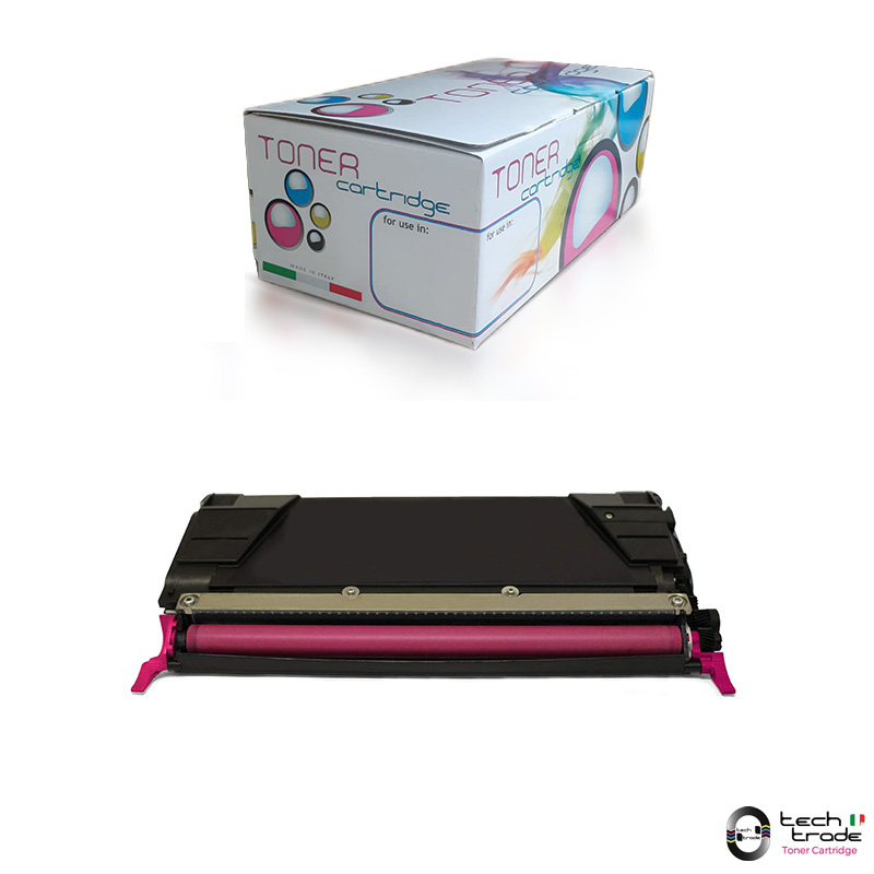 TTPLE734M Toner Lexmark C734/C736/DN/DTN/N/C746DN/DTN/N/C748DE M - immagine 1