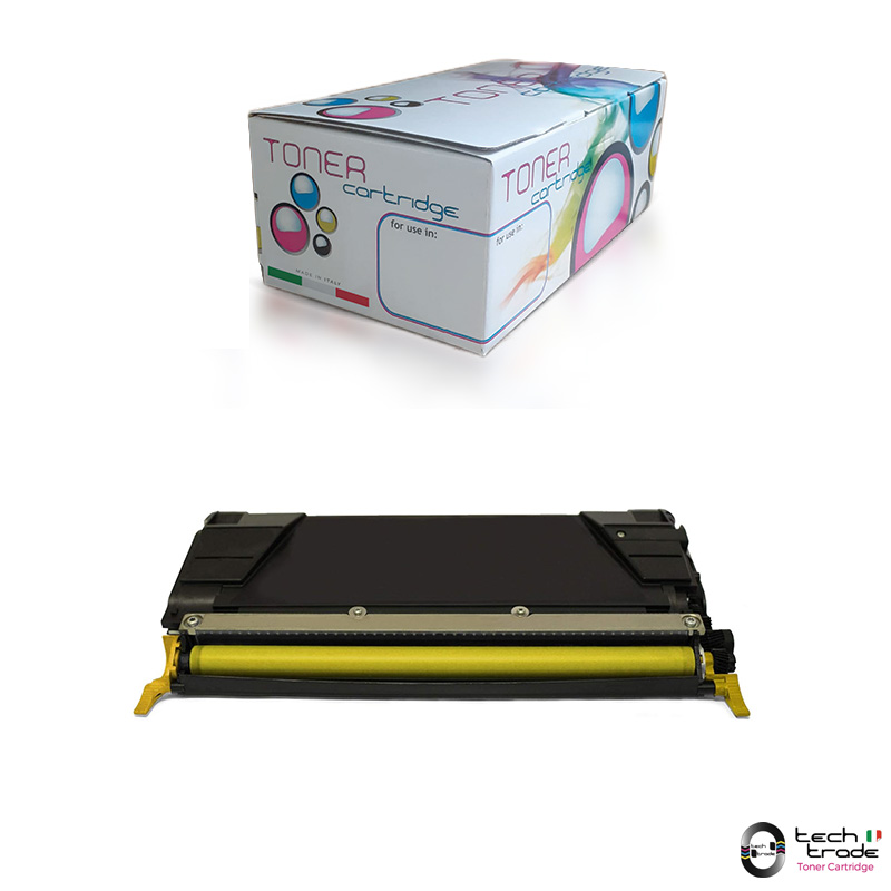 TTPLE734Y Toner Lexmark C734/C736/DN/DTN/N/C746DN/DTN/N/C748DE Y - immagine 1