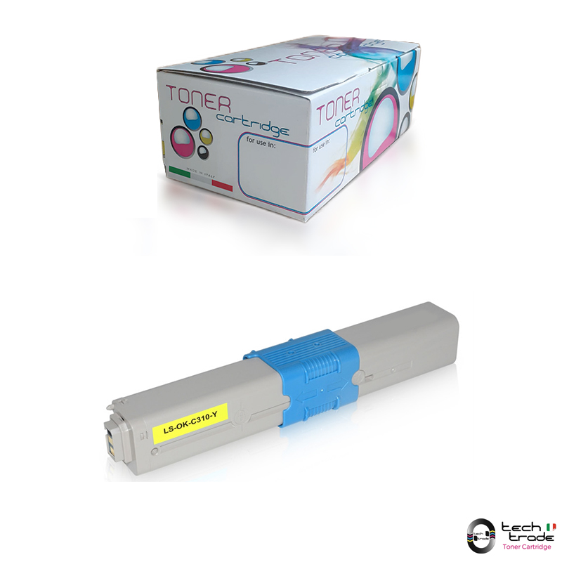 TTPOK30_30Y Toner Oki C330DN/C310DN/C510DN/C530DN Y - immagine 1